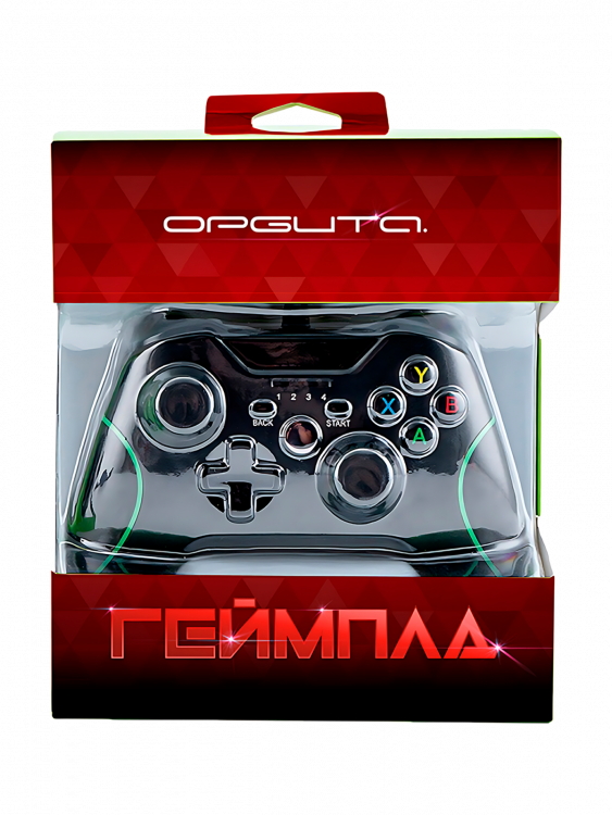 Орбита OT-PCG16 Черный геймпад игровой (2.4Гц)